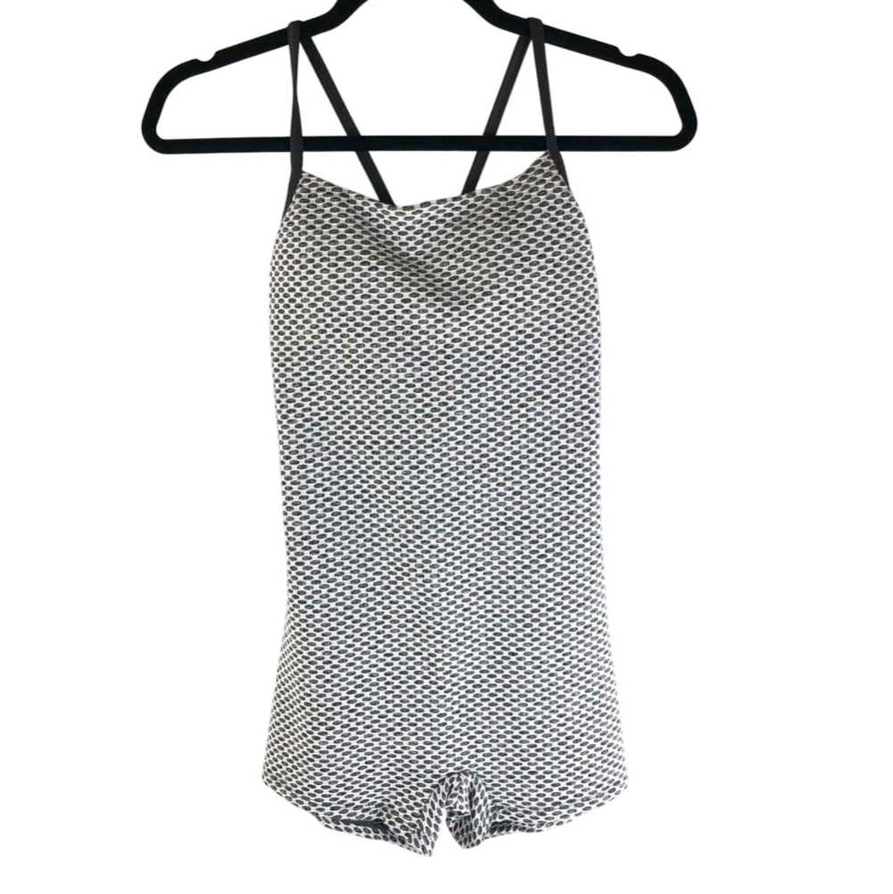 HALARA Romper Lace Up NWT Size M
